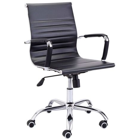 Silla de oficina Lucy Negro 64cm (ancho) x 89-99cm (alto)