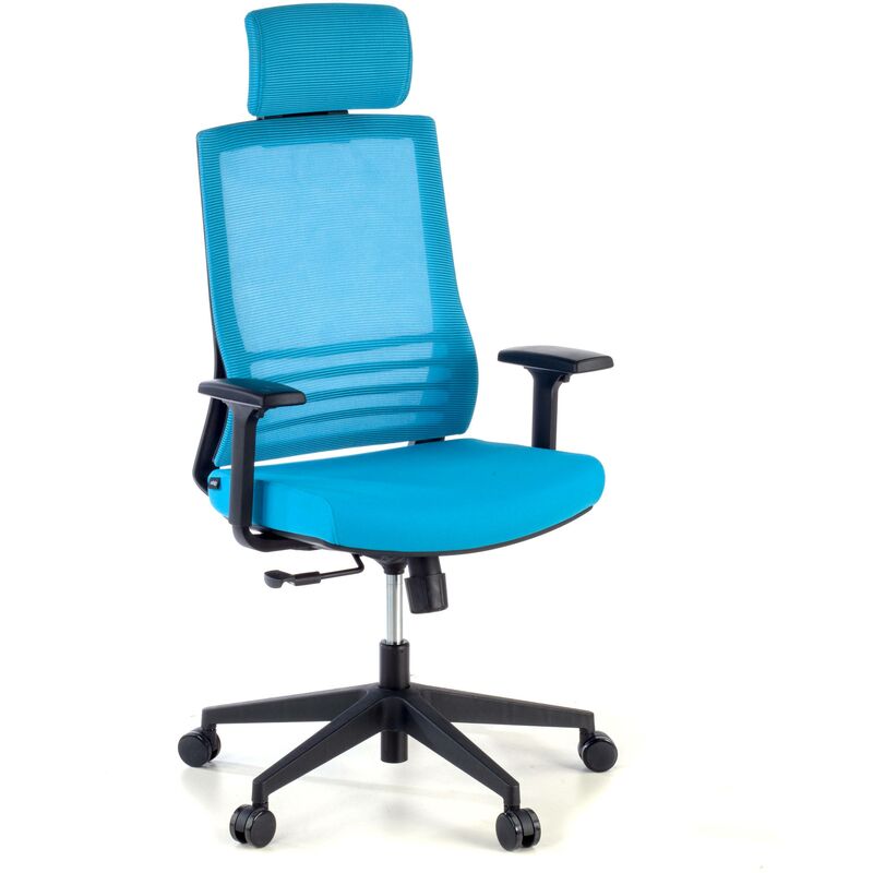 

Silla de oficina Magnum con reposacabezas red azul - azul