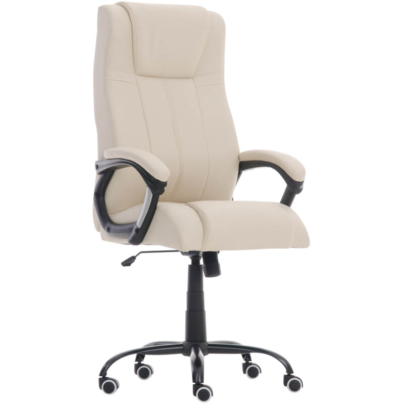 

CLP - Silla de Oficina Matador en Cuero Sintético Crema