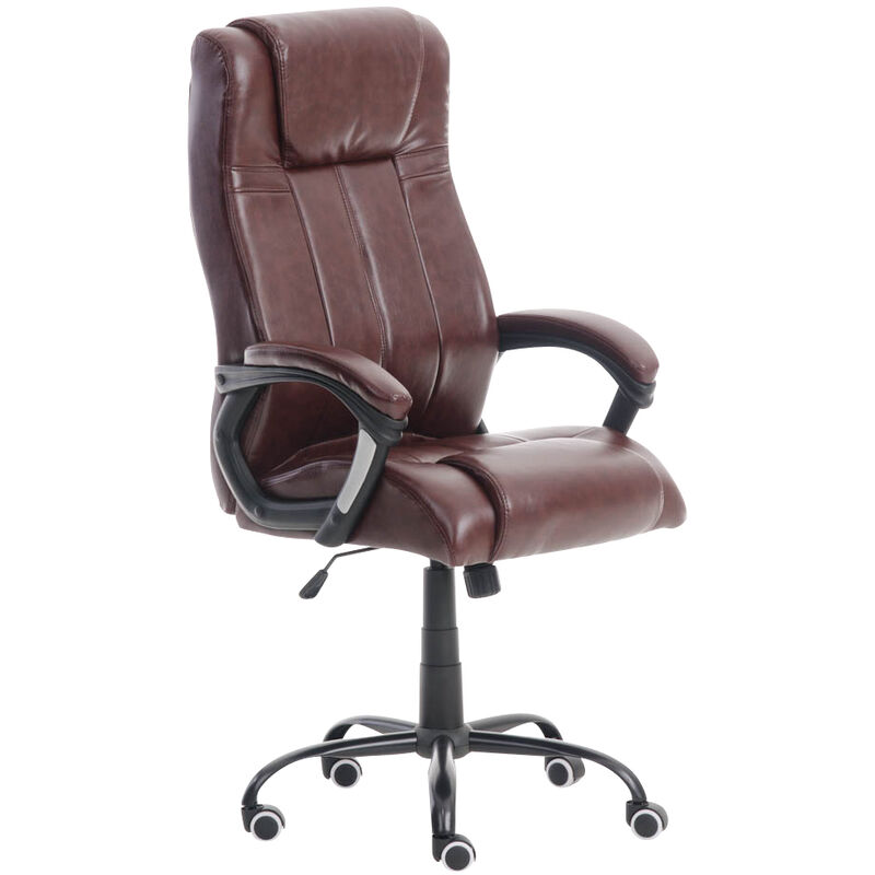 

CLP - Silla de Oficina Matador en Cuero Sintético Burdeos