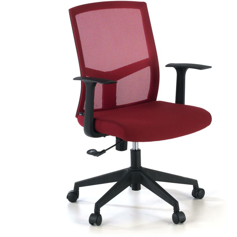 

Silla de oficina operativa Star, basculante roja - rojo