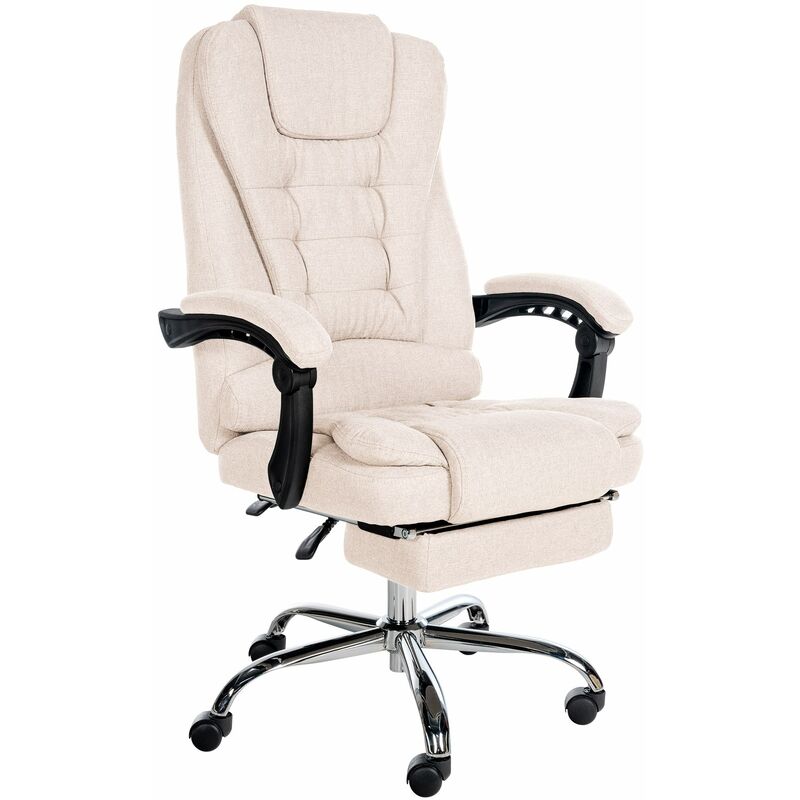 

Silla De Oficina Oxygen Crema Tela