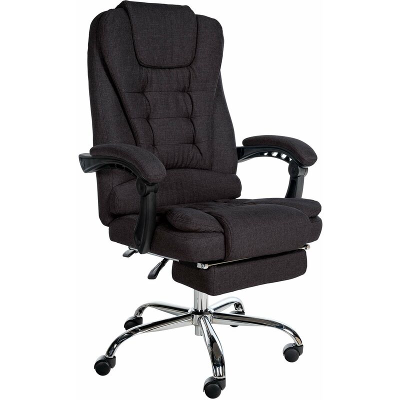 

Silla De Oficina Oxygen Negro Tela