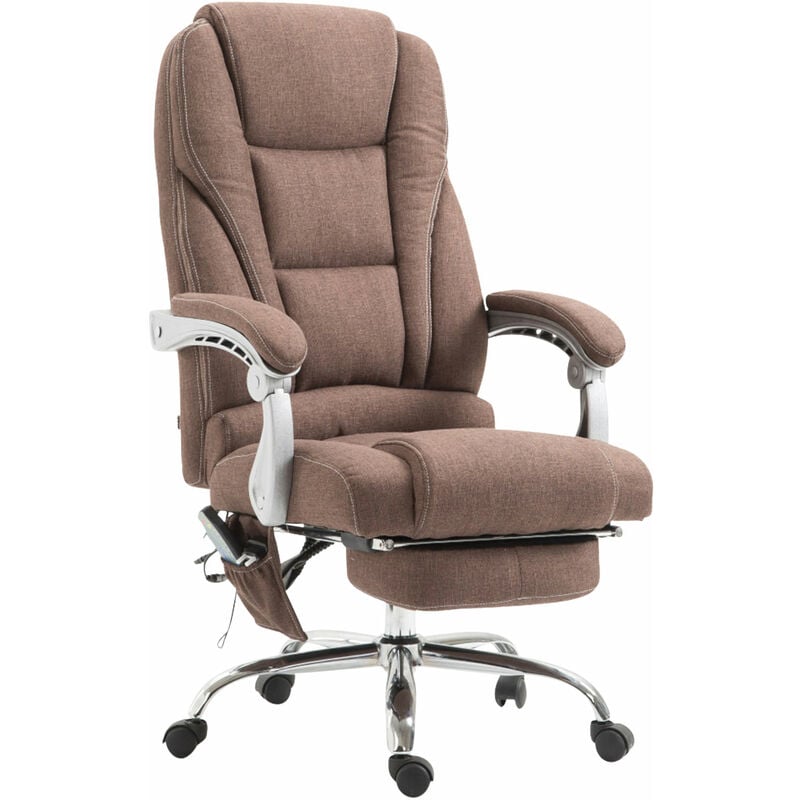 

Silla de oficina masajeante Pacific en Tela Marrón
