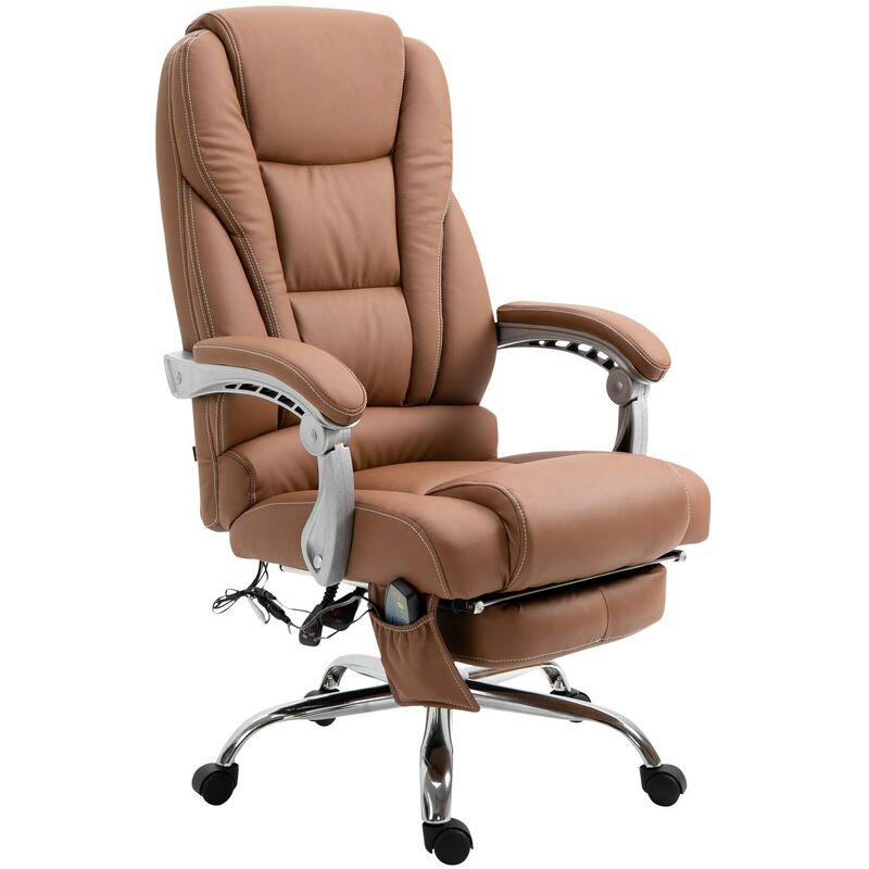 

Silla De Oficina Pacific Con Función Masaje Marrón claro