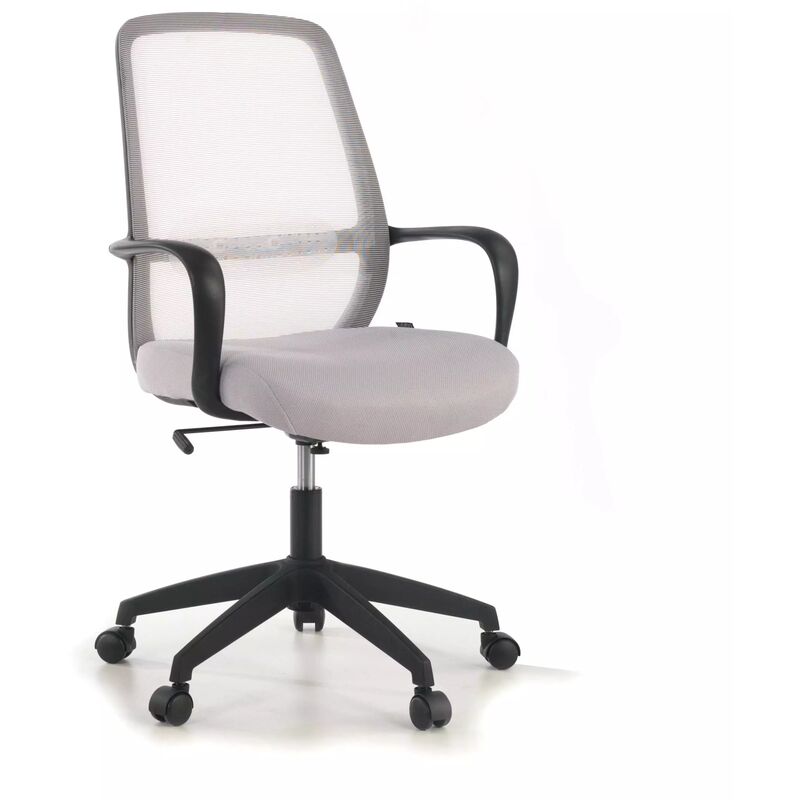 

Silla de oficina Point, mecanismo basculante, red Gris - gris