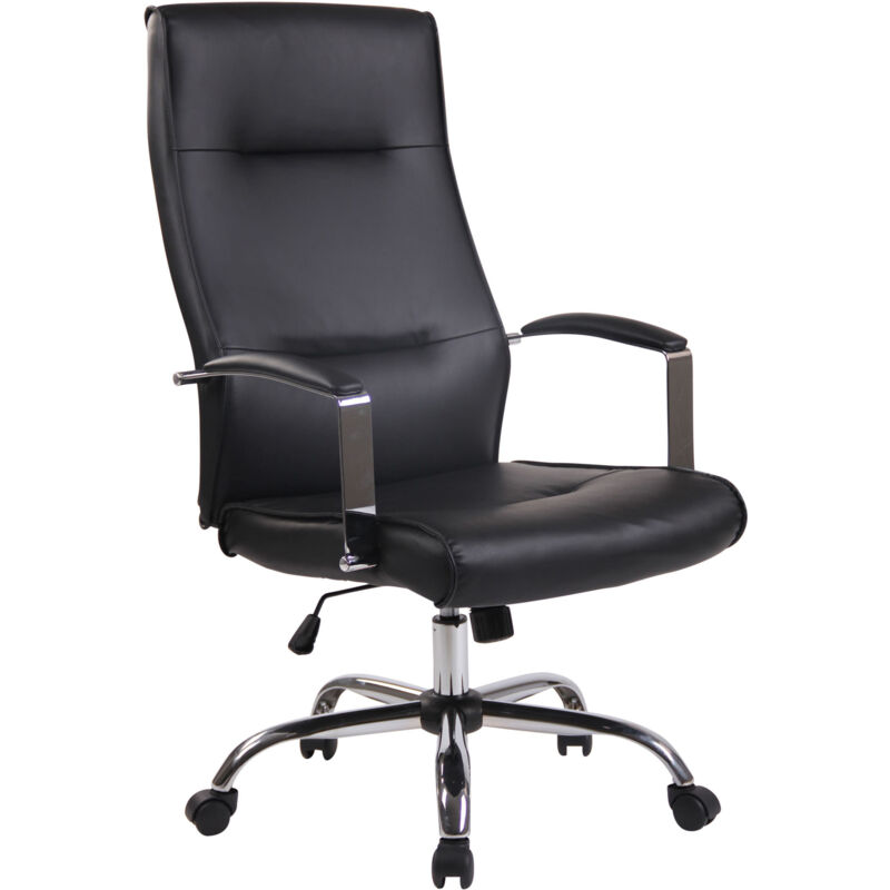 

Silla De Oficina Portland Negro Cuero sintético