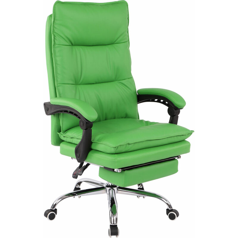 

Rogal - Silla de oficina power en cuero pu verde