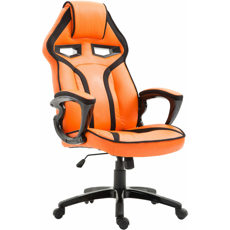 

Silla de oficina racing chicane naranja - Rogal