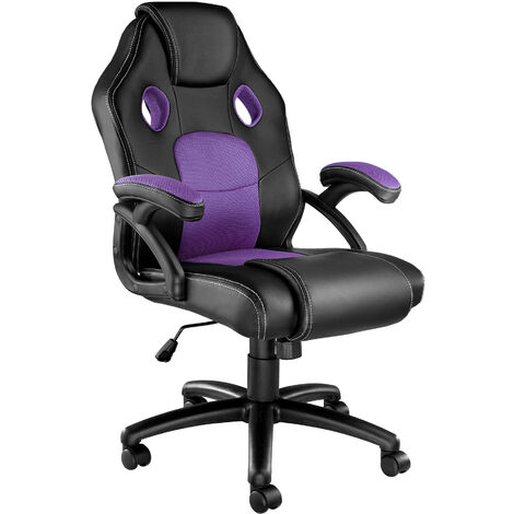 Silla de oficina Racing Mike - silla de escritorio tipo gamer, silla de estudio para mesa de ordenador, asiento para despacho transpirable