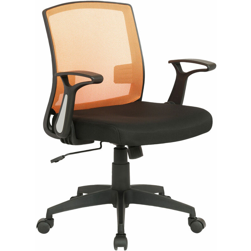 

CLP - Silla De Oficina Renton Negro/naranja