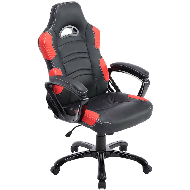 

CLP - Silla Racing Ricardo XL en Cuero PU Negro/rojo
