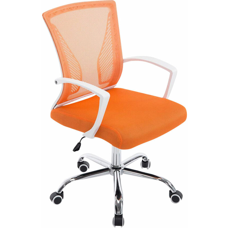 

Silla de oficina tracy cromado,naranja - Rogal