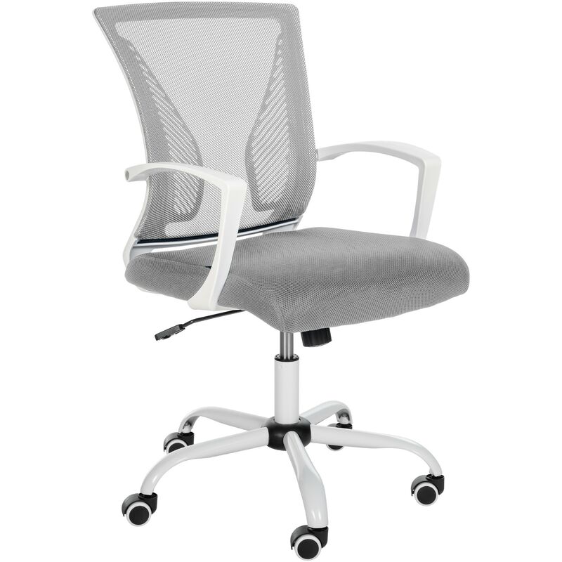 

CLP - Silla De Oficina Tracy Gris claro Blanco