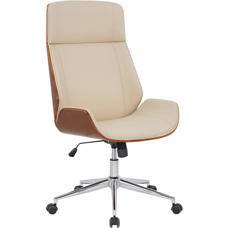 

Silla De Oficina Varel Nogal/crema