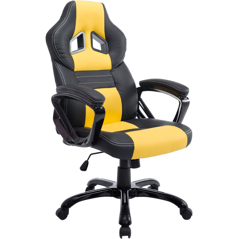

CLP - Silla De Oficina Racing Pedro XL Negro/amarillo