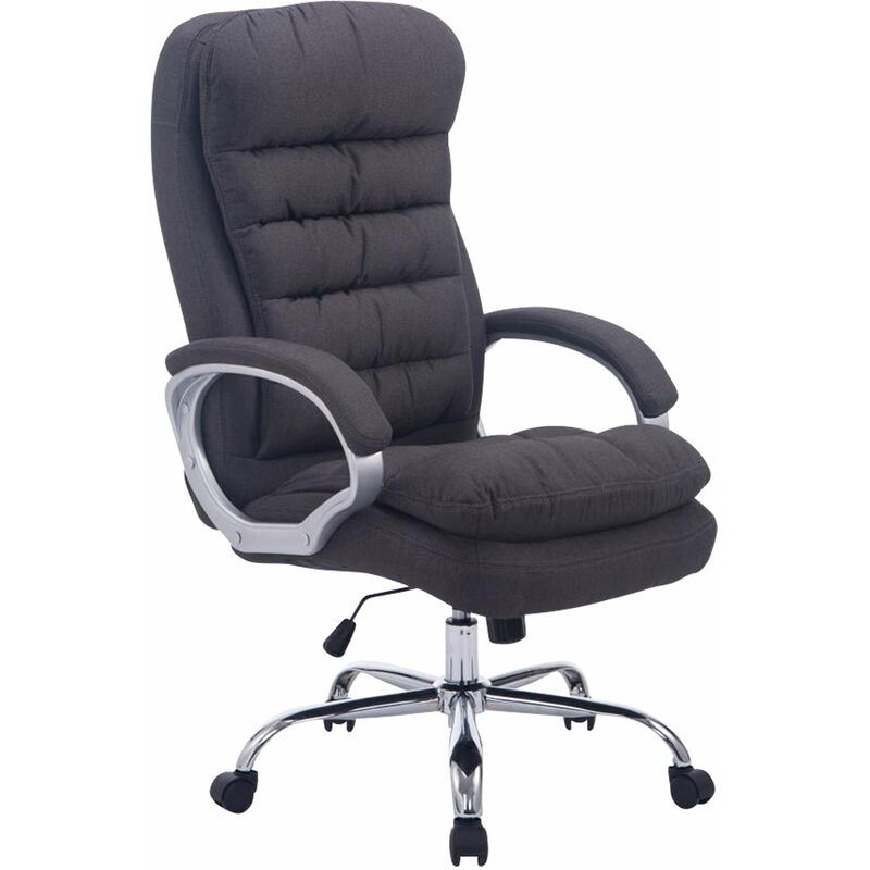 

Silla De Oficina Vancouver XXL En Tela Gris oscuro
