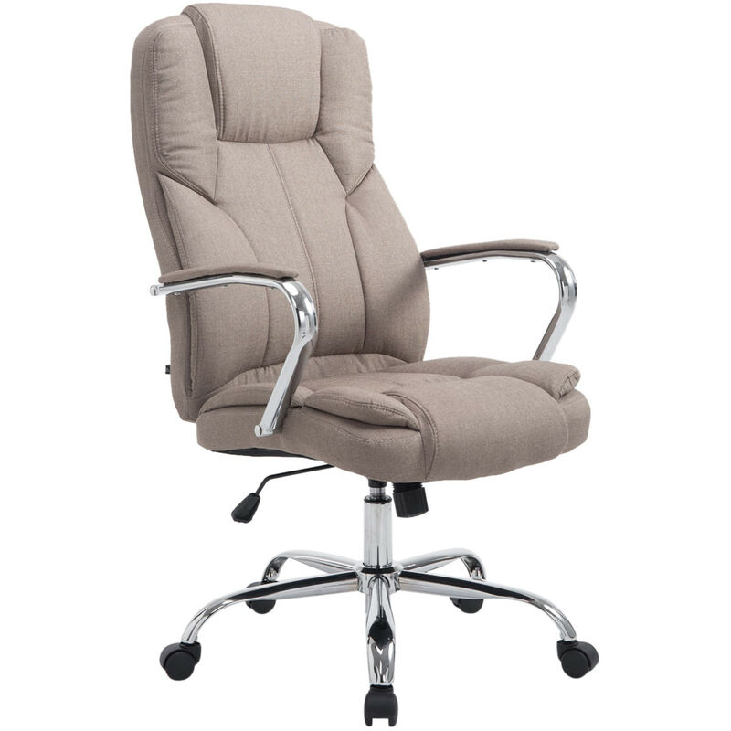 

CLP - Silla De Oficina XXL Xanthos En Tela Gris topo
