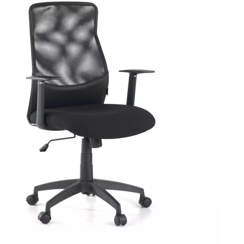 

Silla de ordenador Miami respaldo ergonómico red negro - negro