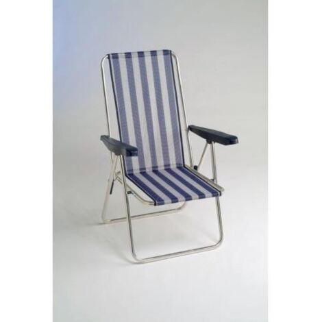 Silla de playa aluminio fibreline