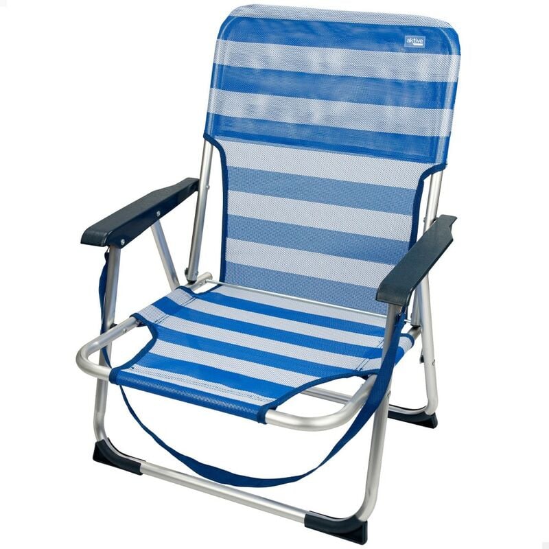 

Silla plegable fija aluminio Aktive Beach -marinera