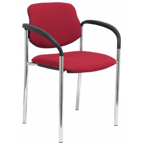Silla de Recepción Villalgordo Piqueras y Crespo LI933CB Granate