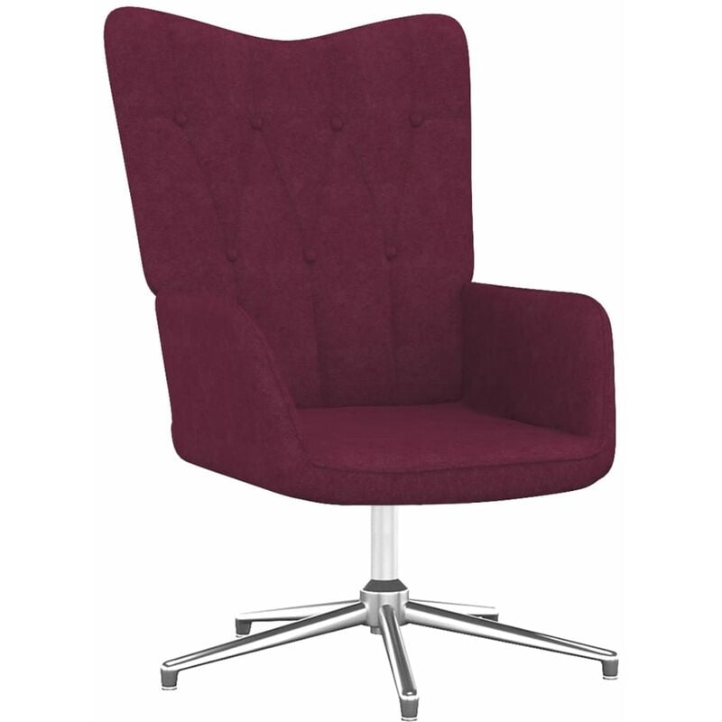 

Silla de relajación de tela morada