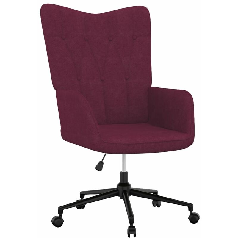 

Silla de relajación de tela morada