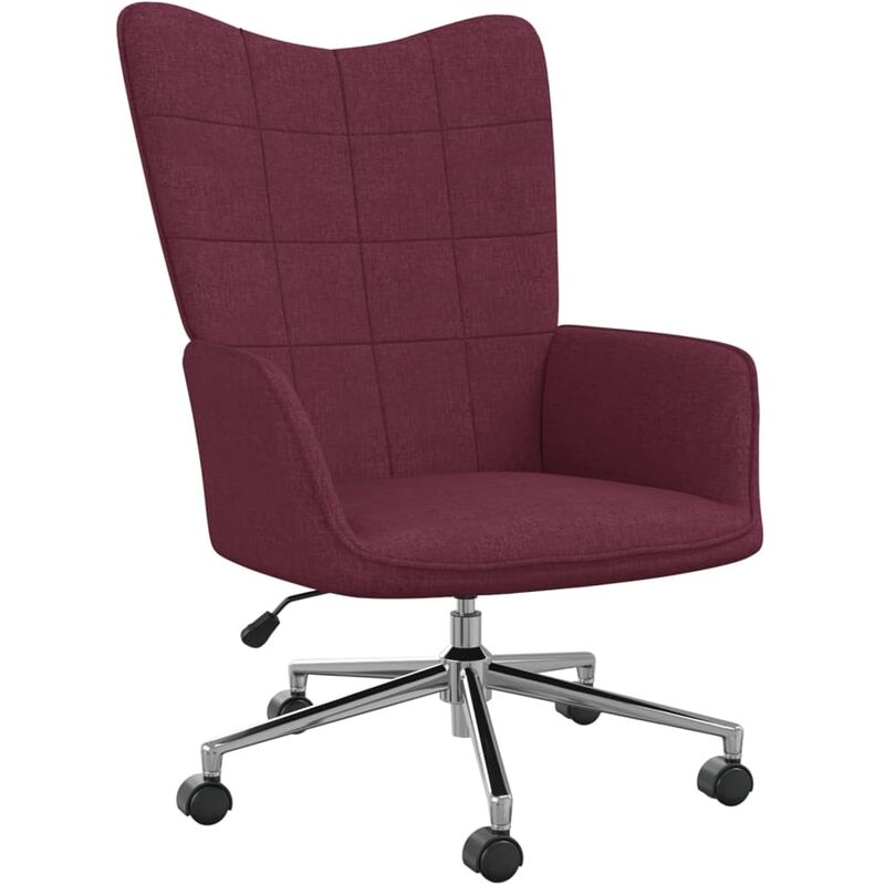 

Silla de relajación de tela morado