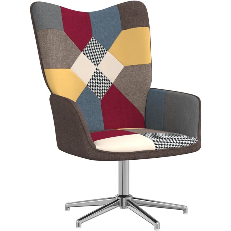 

Silla de relajación de tela patchwork