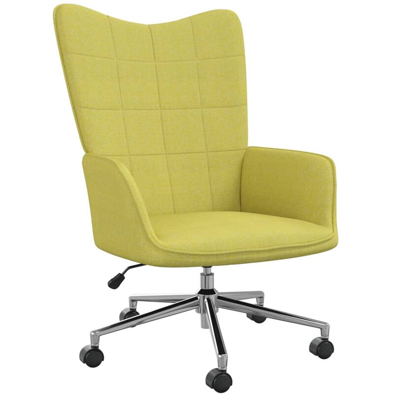 

Silla de relajación de tela verde