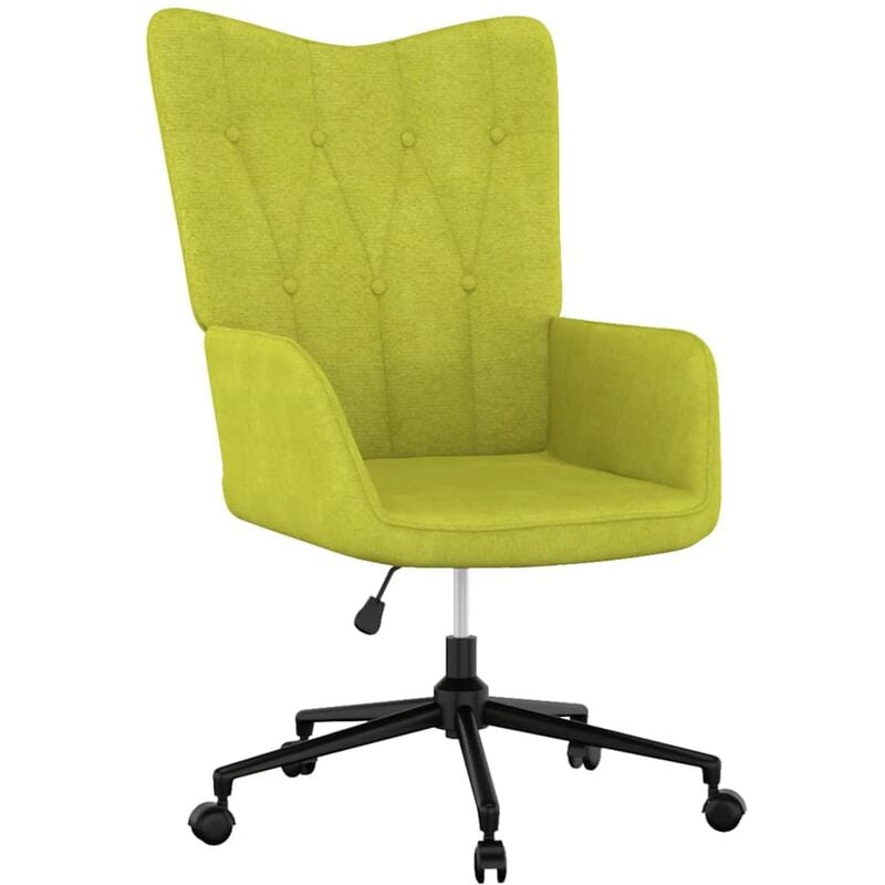 

Silla de relajación de tela verde