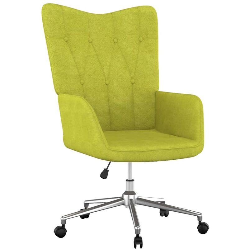 

Silla de relajación de tela verde
