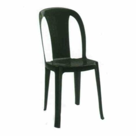 Silla de resina monoblock Tijuana verde 1121 Scab