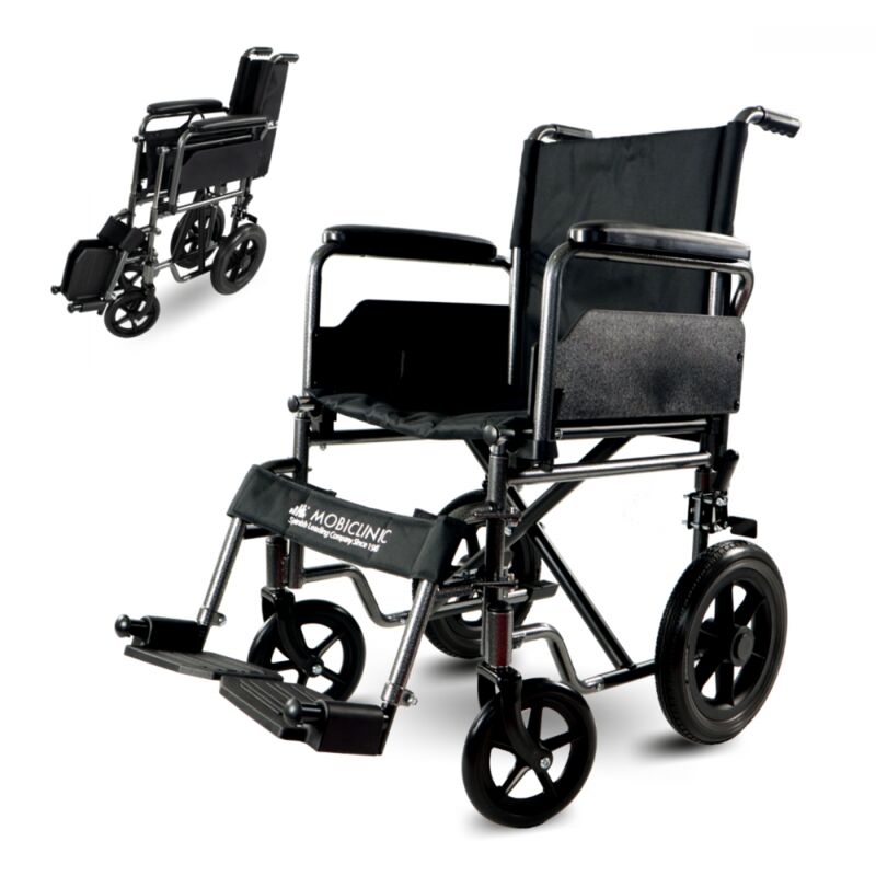 

Silla de ruedas | Plegable | Ruedas pequeñas | Reposapiés y reposabrazos extraíbles | S230 Sevilla | TOP | Mobiclinic