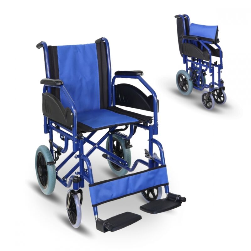 

Silla de ruedas | VIP | Plegable | Reposabrazos y reposapis extraêbles | Maestranza | Mobiclinic