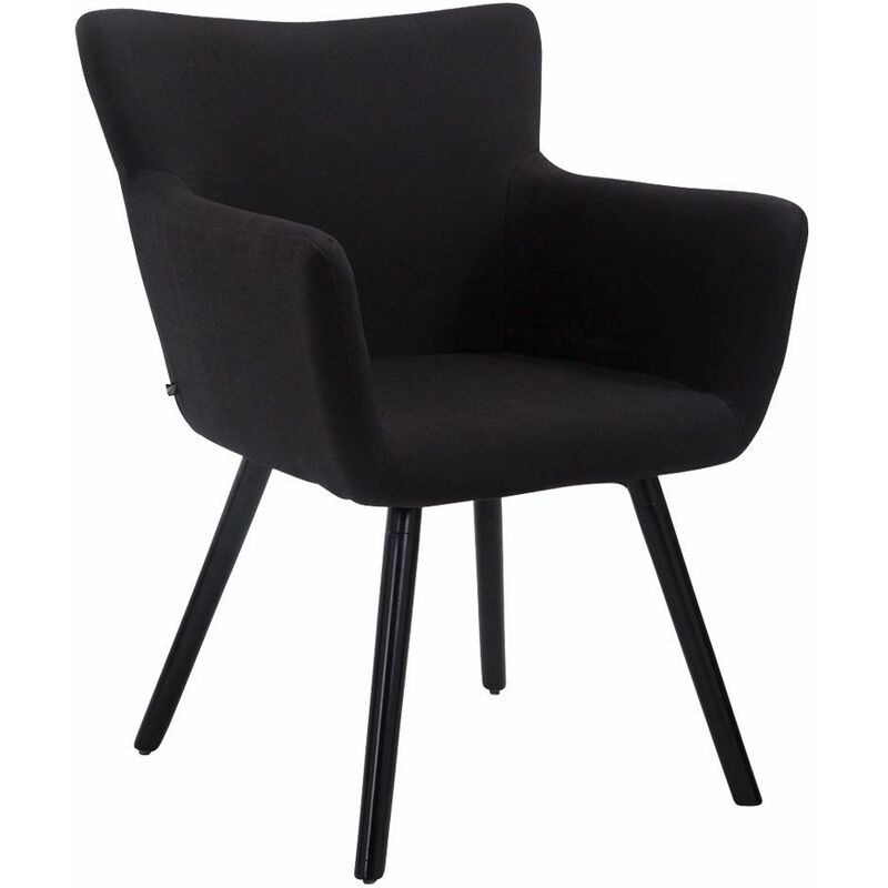 

CLP - Silla De Salón Antwerpen En Tela Negro Negro