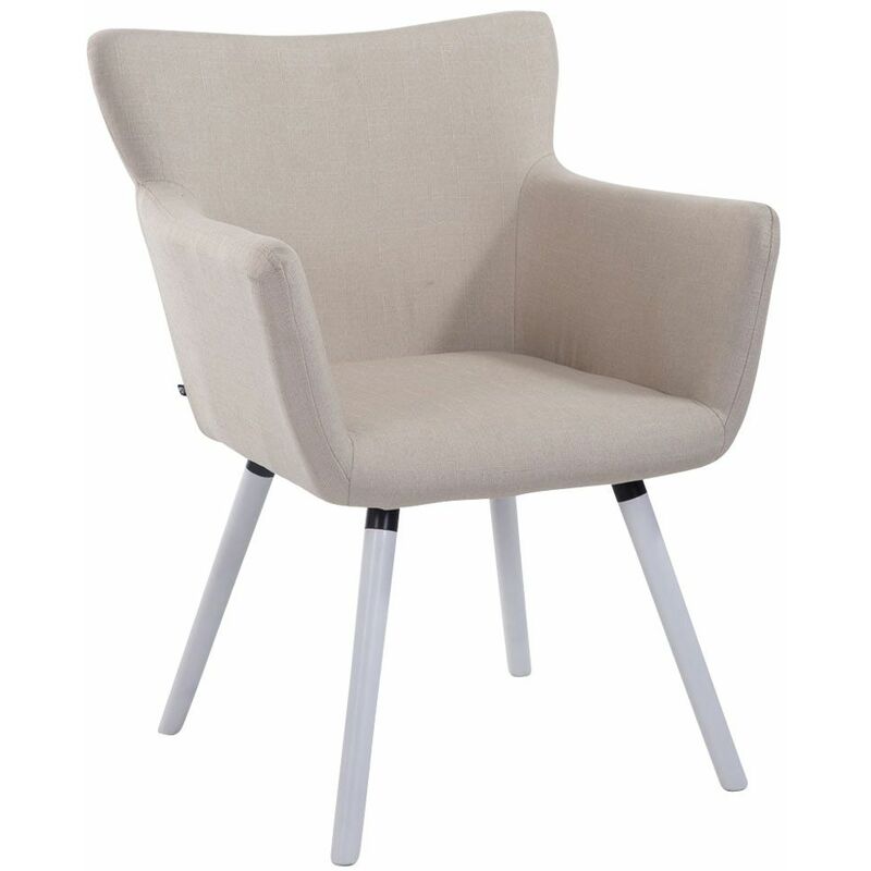 

CLP - Silla De Salón Antwerpen En Tela Crema Blanco (roble)