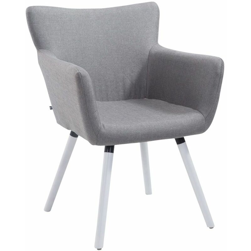 

CLP - Silla De Salón Antwerpen En Tela Gris Blanco (roble)