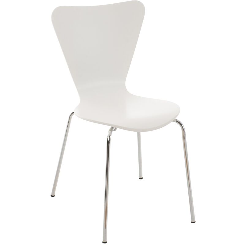 

Silla de Visita Apilable Calisto Blanco