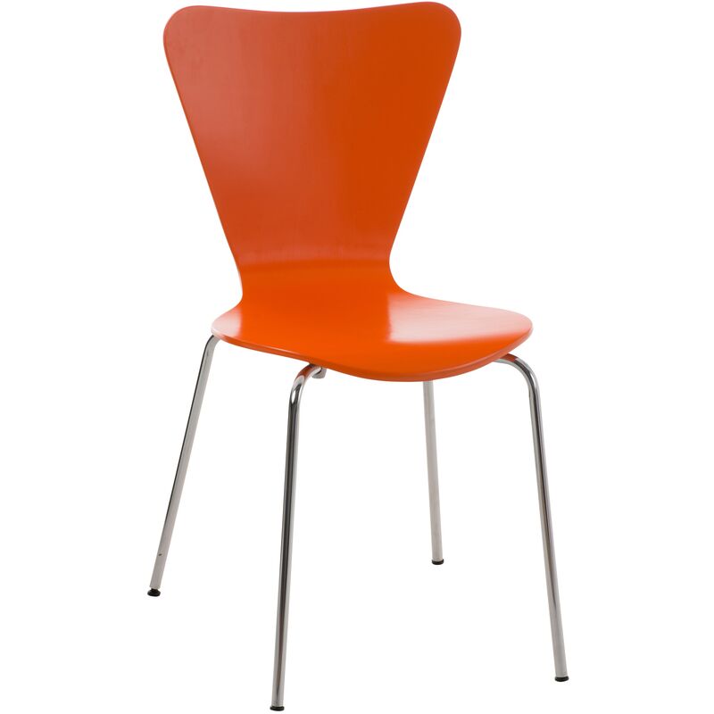 

Silla de Visita Apilable Calisto Naranja