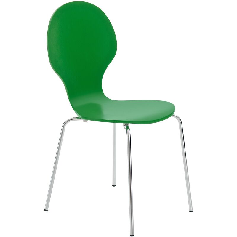 

CLP - Silla De Comedor Apilable Diego Verde