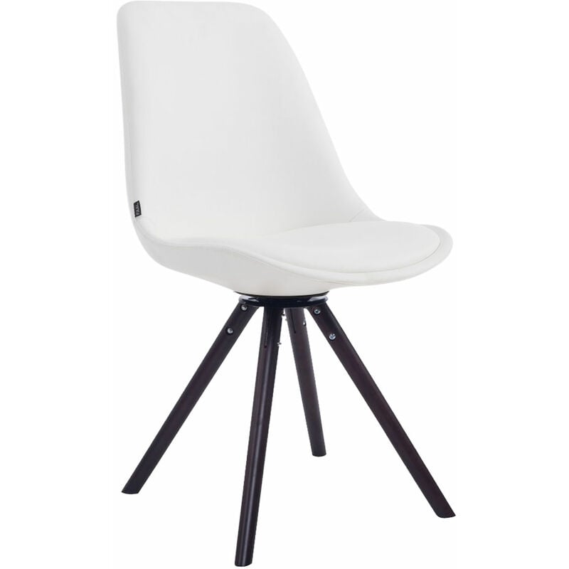 

Silla de Visita Calais Rund Blanco Nogal (roble)