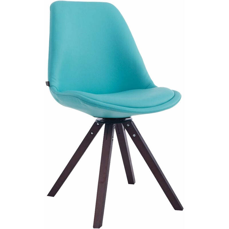 

CLP - Silla de Visita Calais Square Azul Nogal (roble)