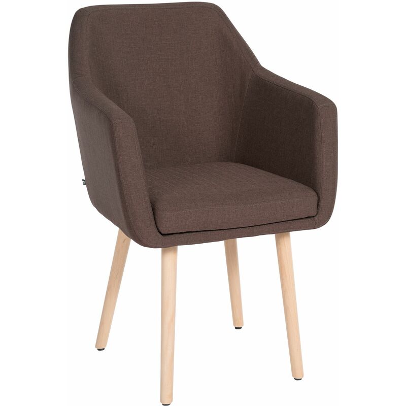 

CLP - Silla De Salón Utrecht En Tela Marrón Natural (roble)