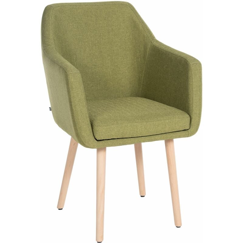 

Silla De Salón Utrecht En Tela Verde Natural (roble)