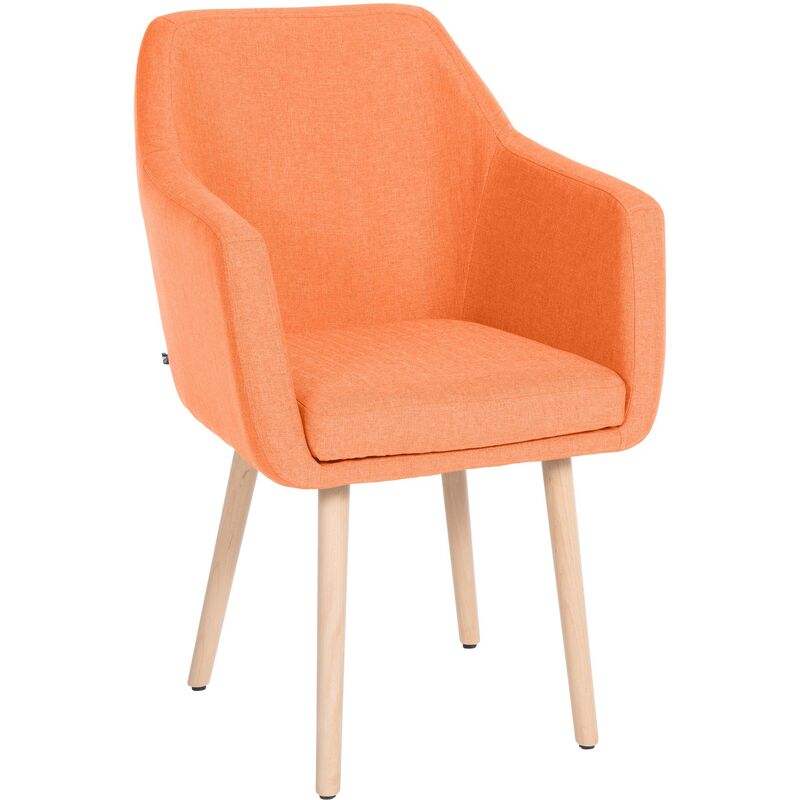 

CLP - Silla De Salón Utrecht En Tela Naranja Natural (roble)