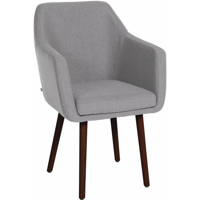 

CLP - Silla De Salón Utrecht En Tela Gris Nogal (roble)