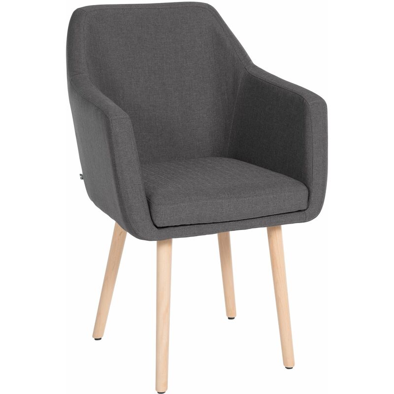 

CLP - Silla De Salón Utrecht En Tela Gris oscuro Natural