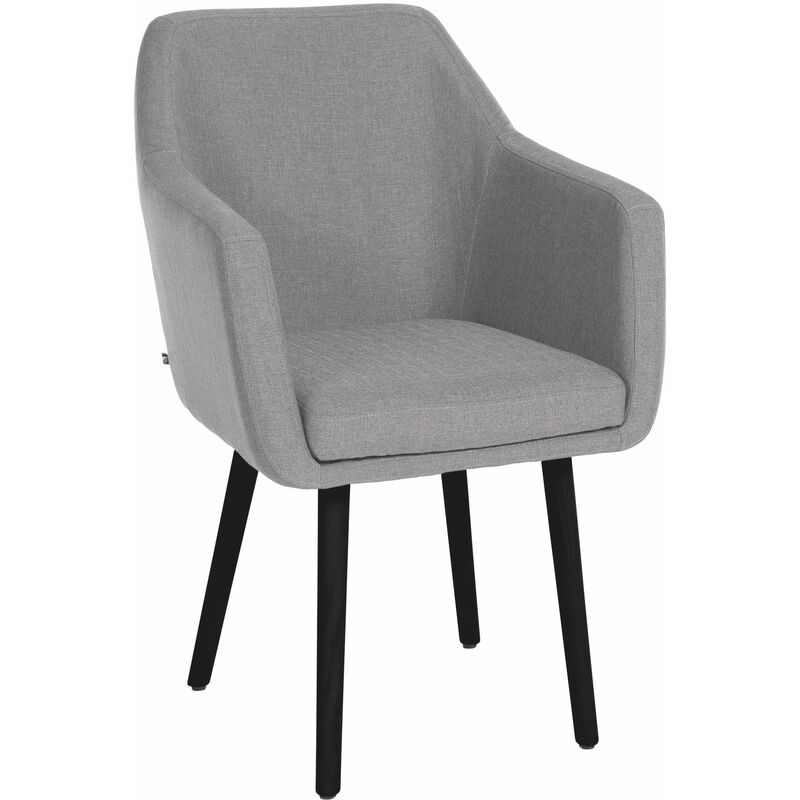 

CLP - Silla De Salón Utrecht En Tela Gris Negro (roble)